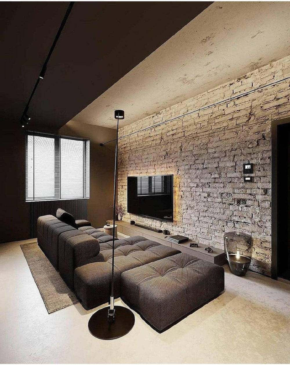 Hannah L Shape Sofa + Ottoman