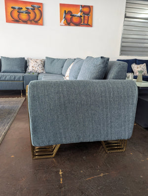Fatih L Shape + ottoman