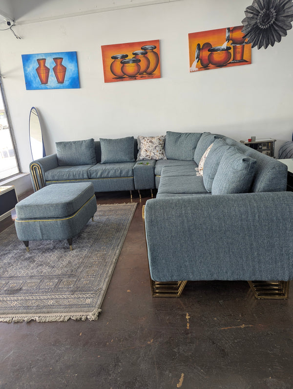 Fatih L Shape + ottoman