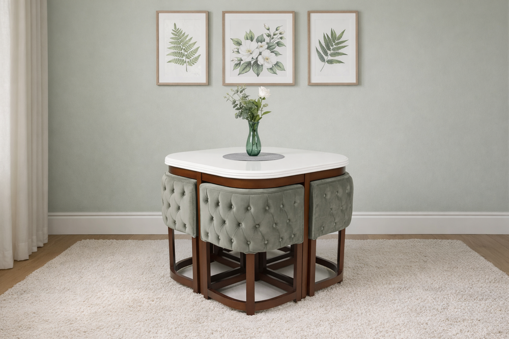 Aster 4-Seater Dining Set