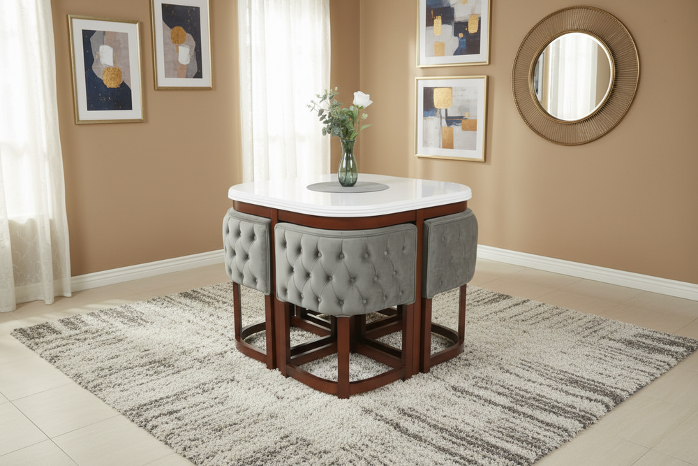 Aster 4-Seater Dining Set