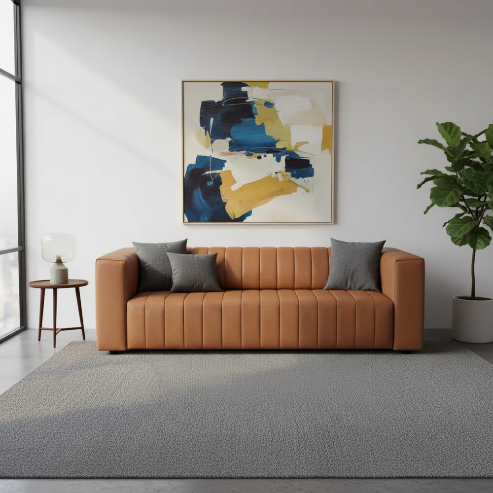 Aureus 3 Seater Sofa Full Genuine Leather