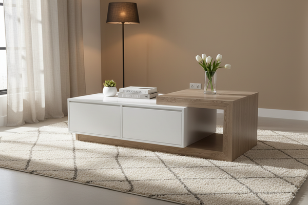 Solace Oak Coffee Table