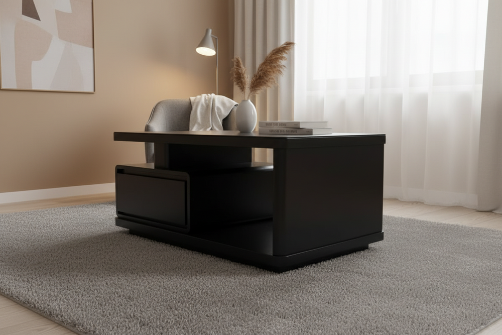 Granite Noir coffee table