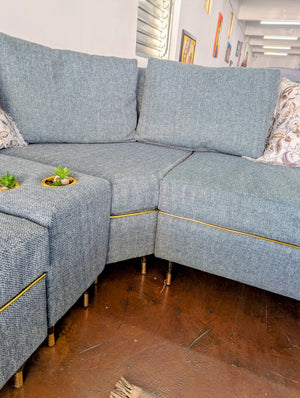 Fatih L Shape + ottoman