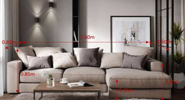 Jackie L Shape Sofa