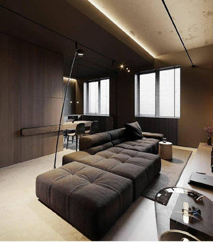 Melody L Shape Sofa + Ottoman
