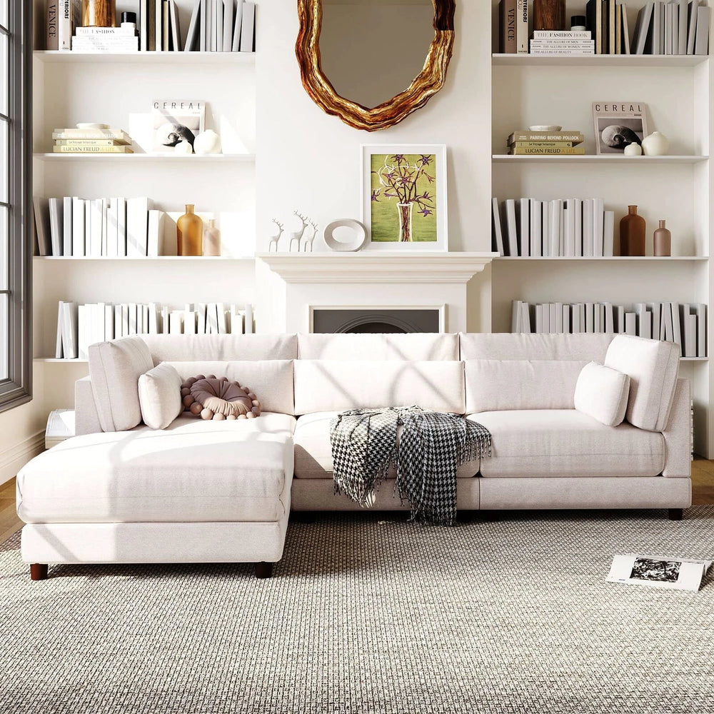 Nicole L Shape Sofa