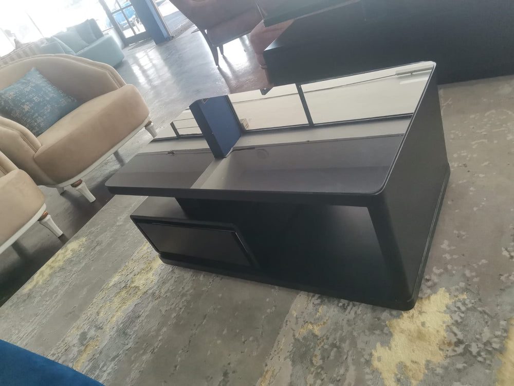 OJ bethel black on black coffee table