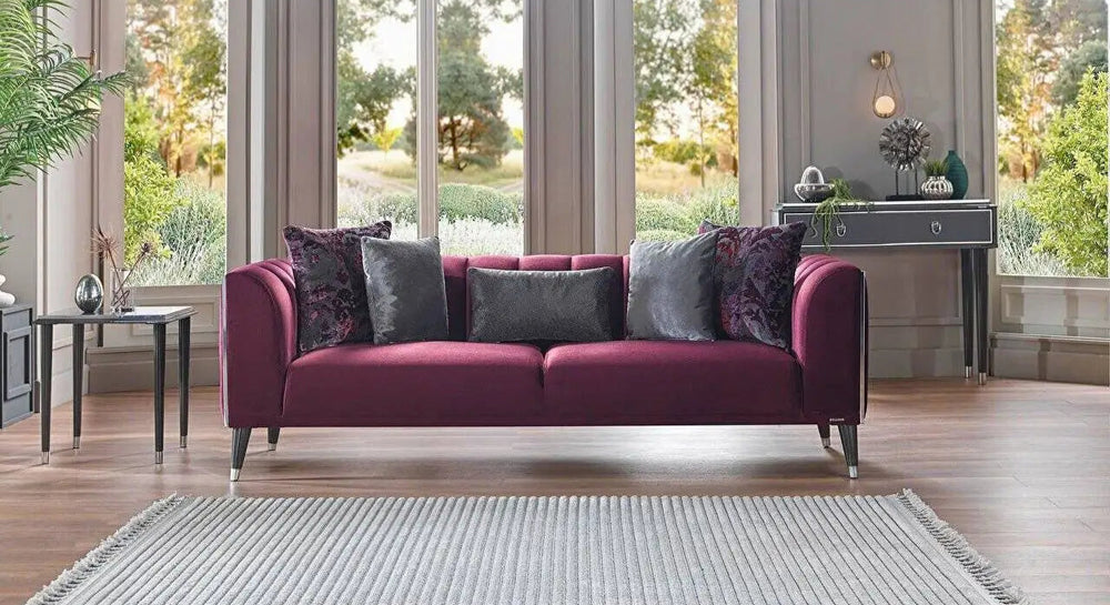 Patricia Living Room Set + 3 Free Cushions