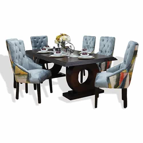 Dining   table   with   6   chairs   –   Locally   made