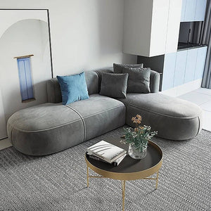 Triston L Shape Sofa + 3 Free Cushions